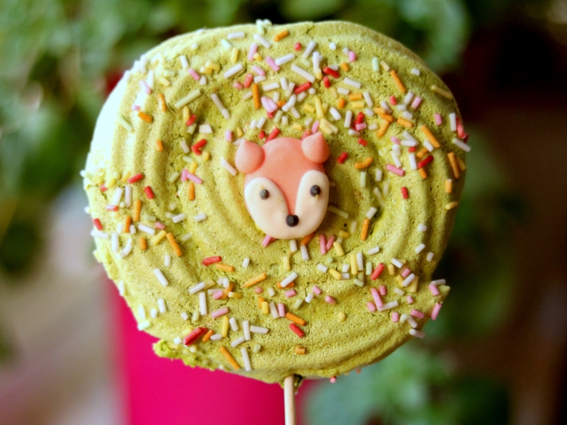 receita de Lollipops de merengue com claras de ovo