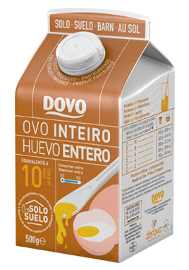 Ovo inteiro solo DOVO pronto a usar