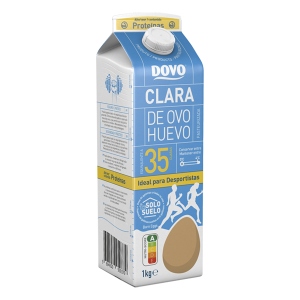 claras de ovo Dovo Solo